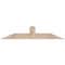 Ekena Millwork Portland Smooth Timber Gable Bracket, Douglas Fir, 60"W x 12"H x 1 1/2"D x 5 1/2"F, 5/12 Pitch GBW060X12X0206POR00SDF - alternate 1